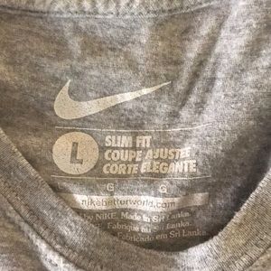 Nike slim fit t shirt